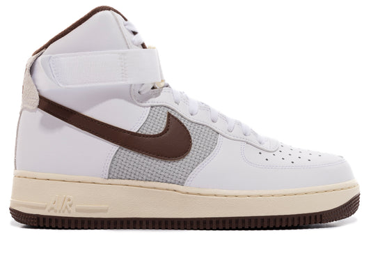 Nike Air Force 1 High '07 LV8 in White / Light Chocolate / Grey Fog / Coconut Milk