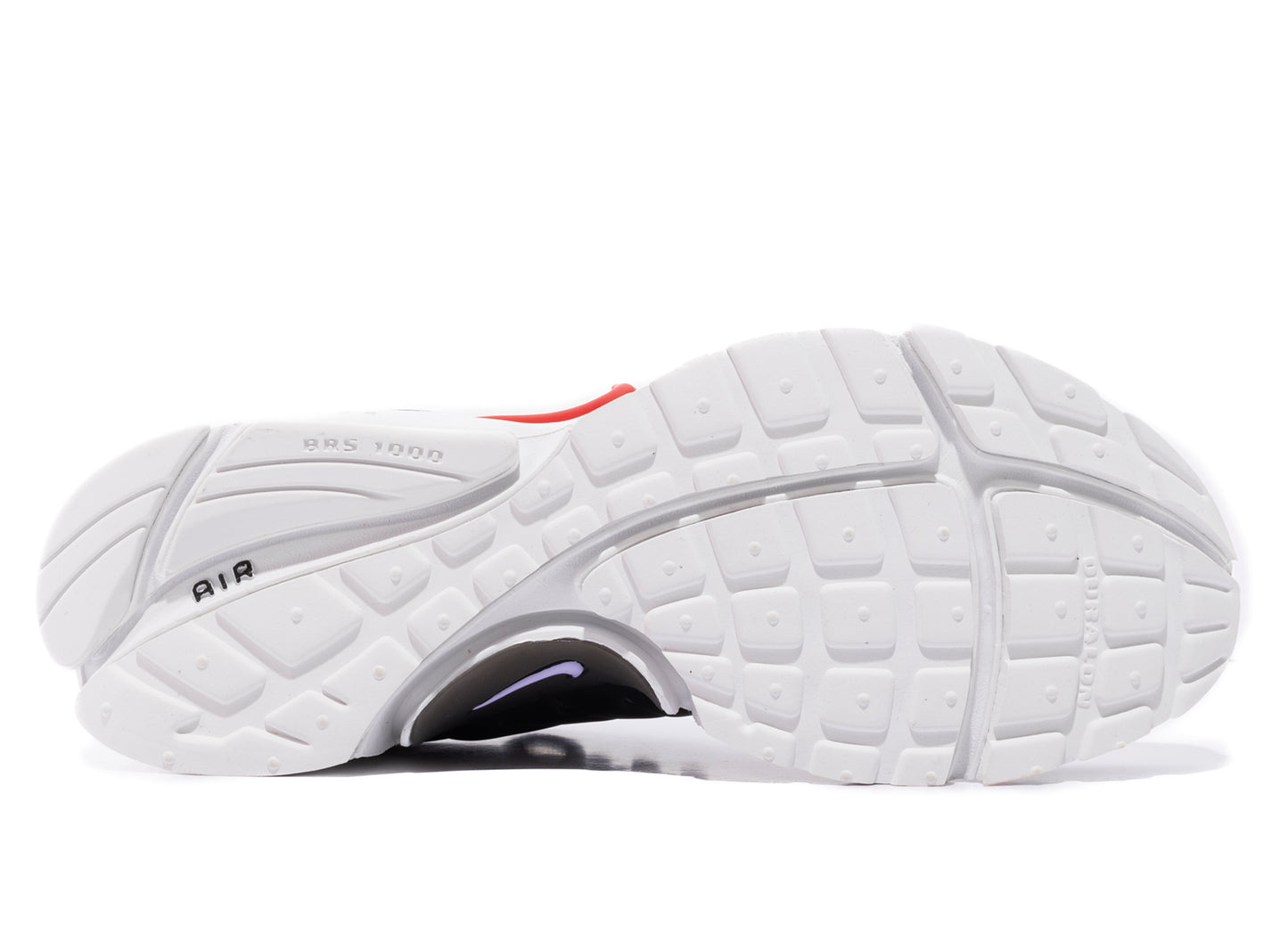 Nike Air Presto in Doll / Black / Summit White / University Red