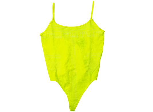 Nike Air Women's Bodysuit in Volt / Black