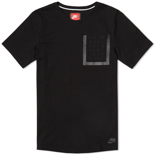 Nike Bonded Pocket Tee in Black
