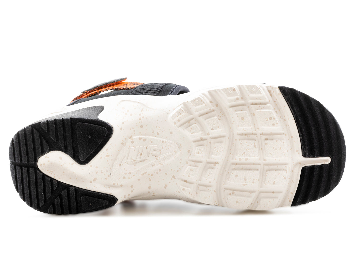 Nike Canyon Slide in Black / Chlorine Blue / Turf Orange / Sail