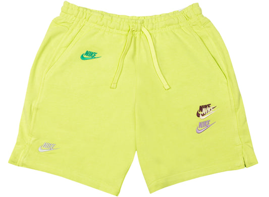 Nike Sportswear Essentials+ Shorts in Light Lemon Twist
