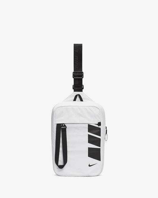 Nike Sportswear Hip Pack in White / Black