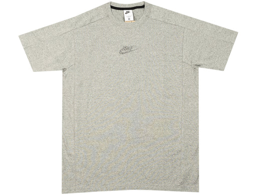 Nike Sportswear Revival Jersey Top in Black / Heather