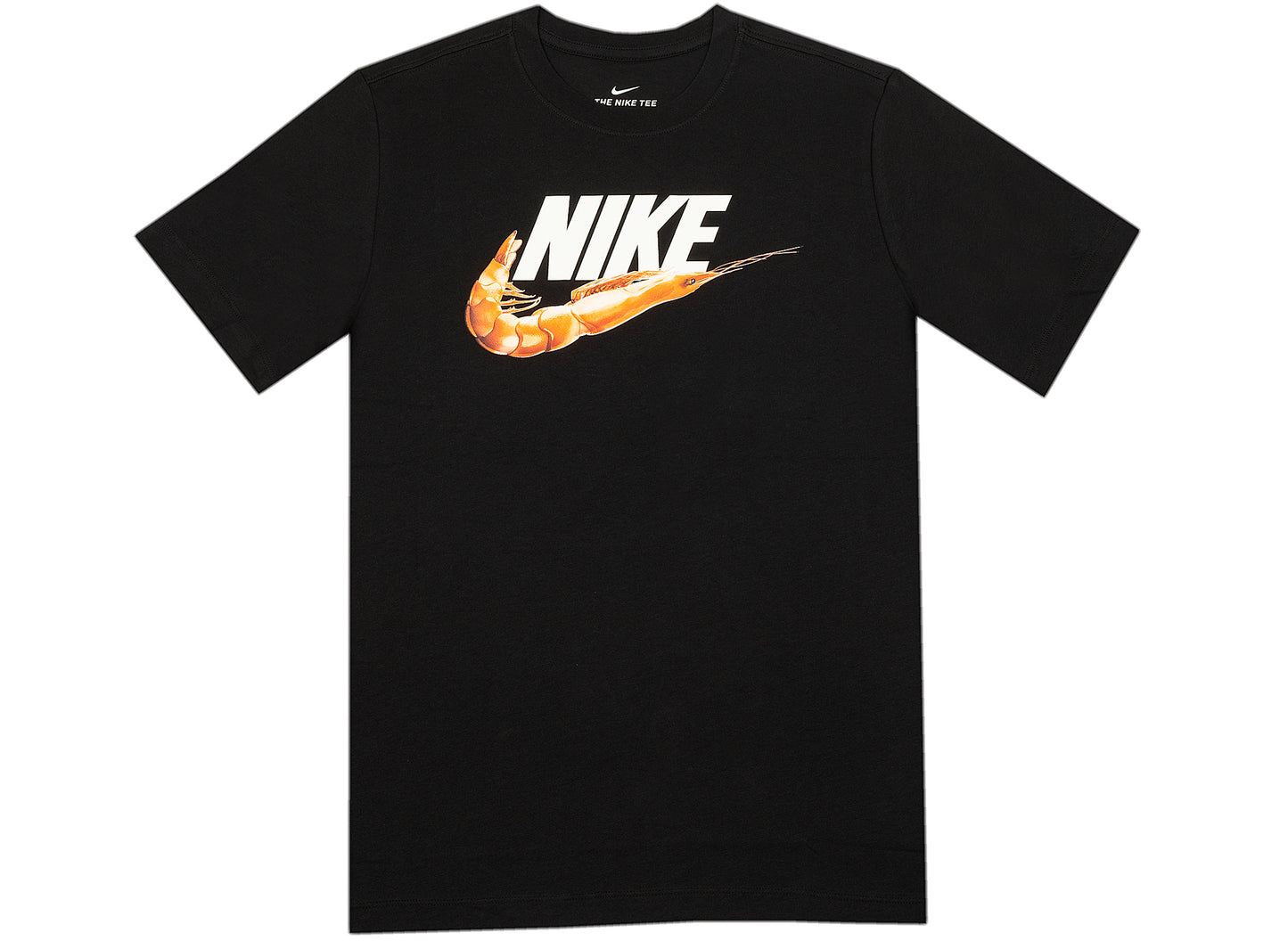 Nike Sportswear T-Shirt mit Garnelen-Print in Weiß