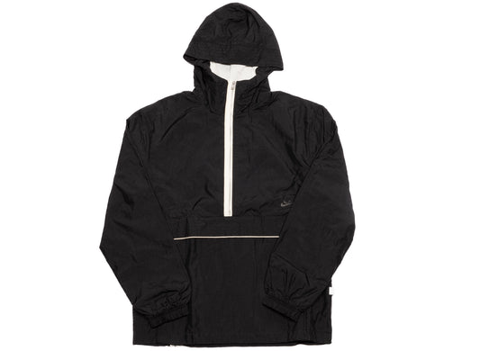 Nike Sportswear Style Essentials Anorak Jacket in Black / Sail / Ice Silver