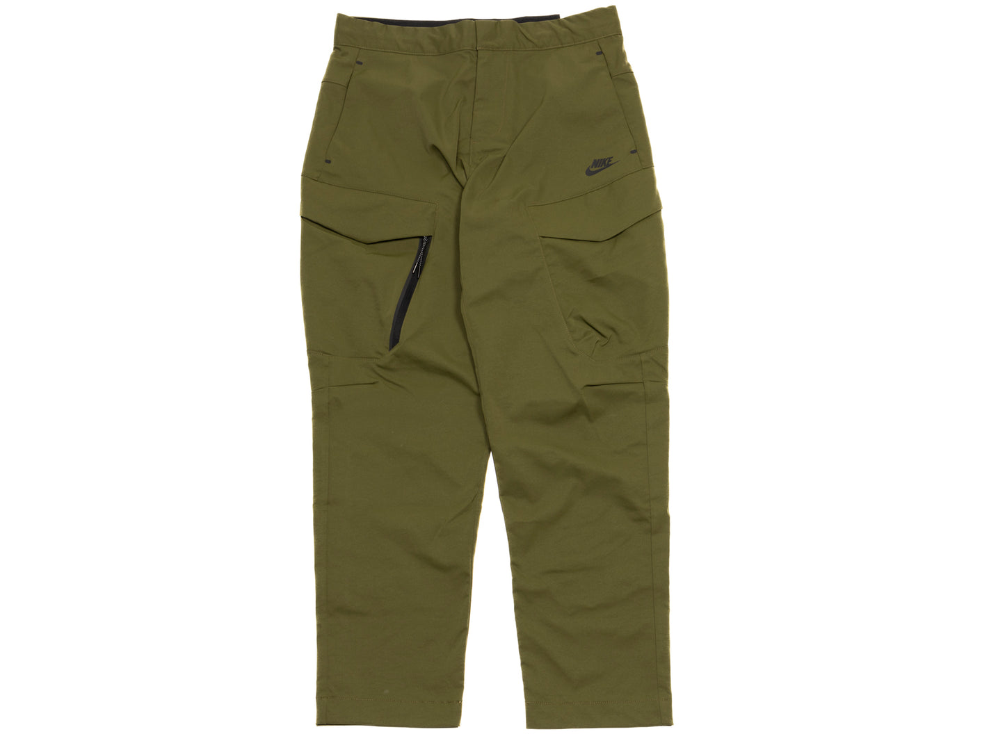 Nike Sportswear Tech Essentials Woven Utility Pants in Rough Green / Black
