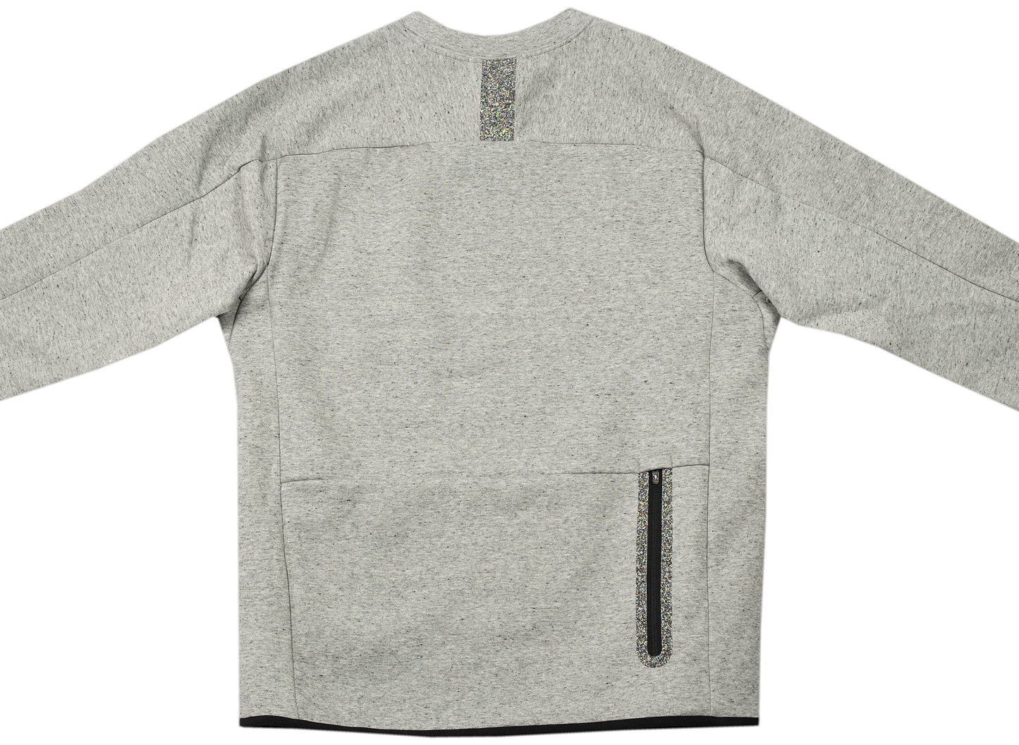 Nike Sportswear Tech Fleece Fleece Crewneck in Grau