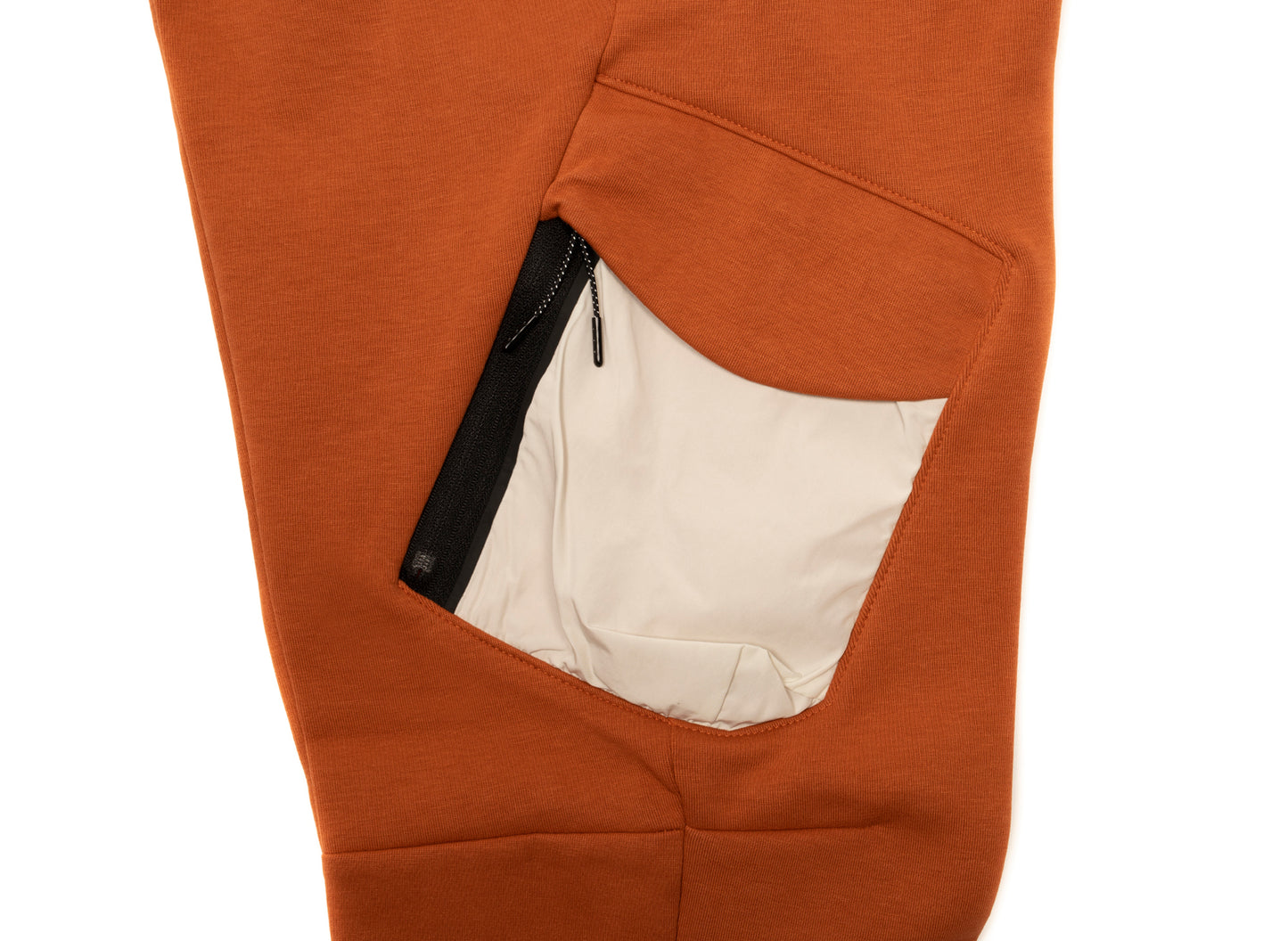 Nike Sportswear Tech Fleece Utility Pants in Burnt Sunrise / Light Bone / Black - view 2
