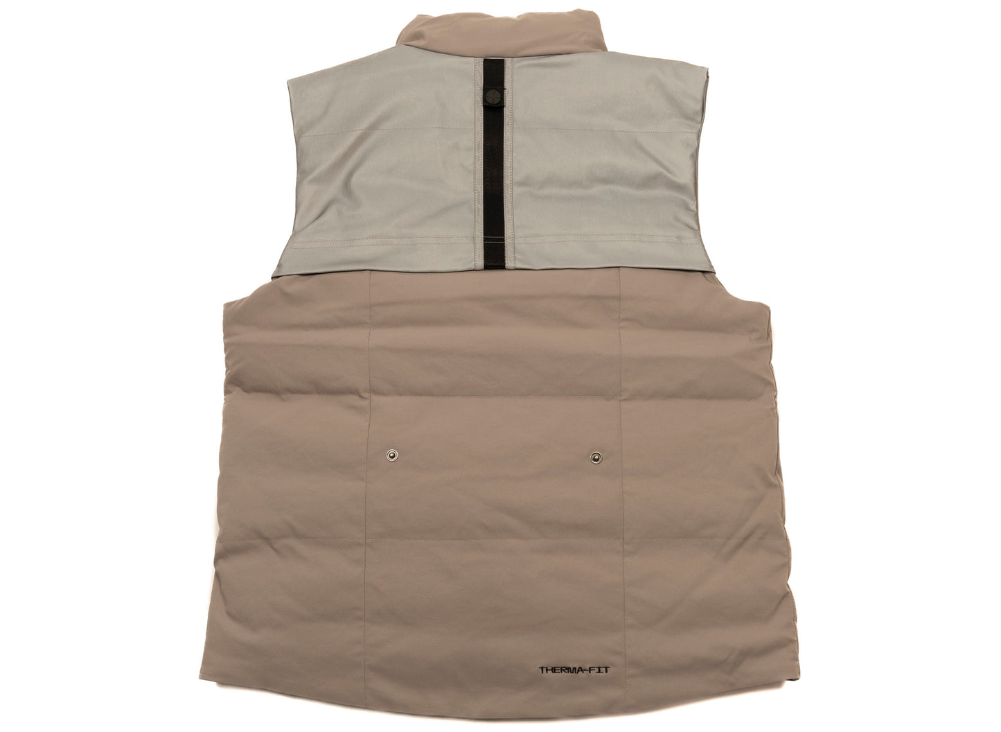 Nike Sportswear Therma-Fit Tech Pack Insulated Vest in Moon Fossil / Black