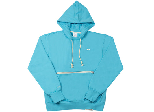 Nike Standard Issue Pullover Hoodie in Baltic Blue / Pale Ivory