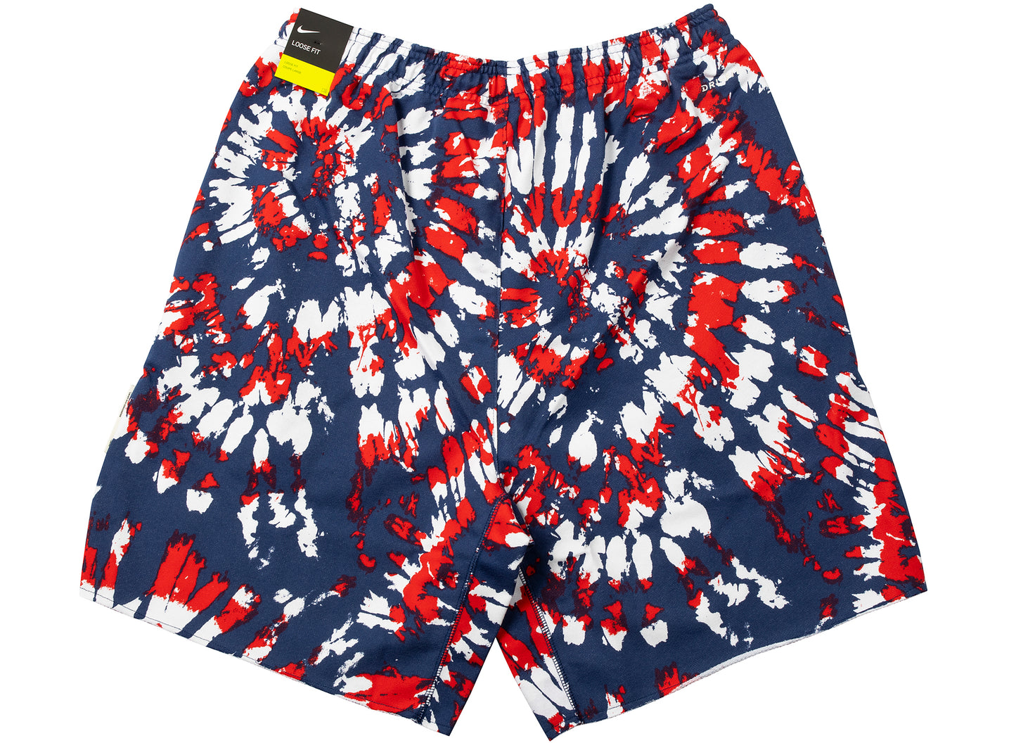 Nike Throwback Fleece Shorts in Blue Void / Pale Ivory