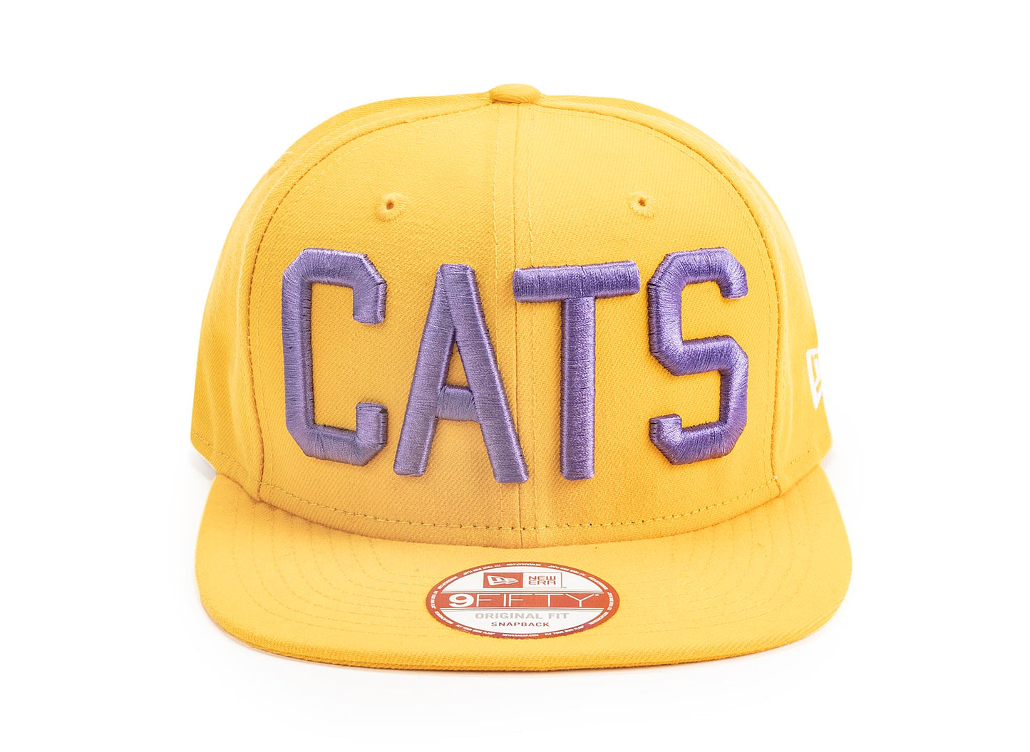 Oneness OG Cats Snapback Hat 'Lakers' in Yellow / Purple