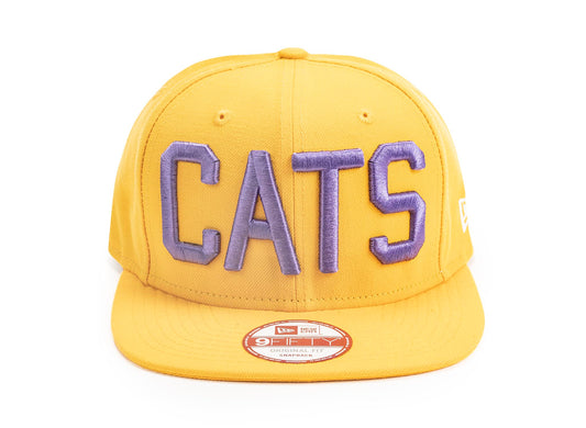 Oneness OG Cats Snapback Hat 'Lakers' in Yellow / Purple