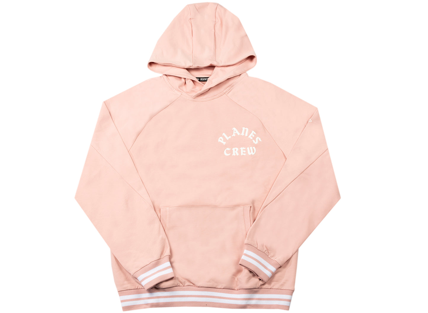 Sudadera con capucha Paper Planes Apex en rosa descolorido