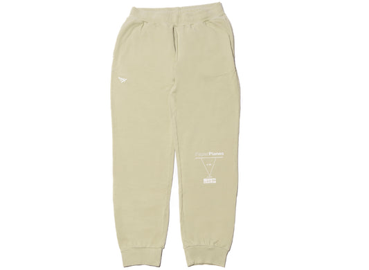 Paper Planes Garment Dyed Fleece Jogger in Sage