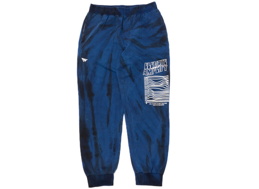Paper Planes Ride or Dye French Terry Joggers in Galaxy Blue