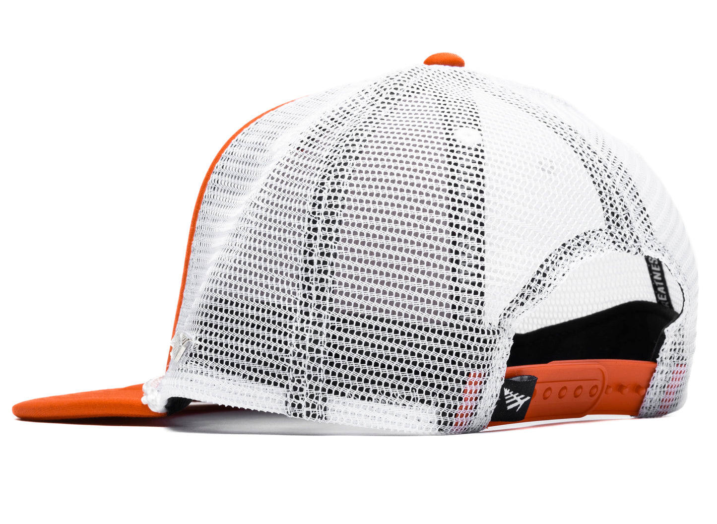Paper Planes Script Trucker Hat in Red - view 2