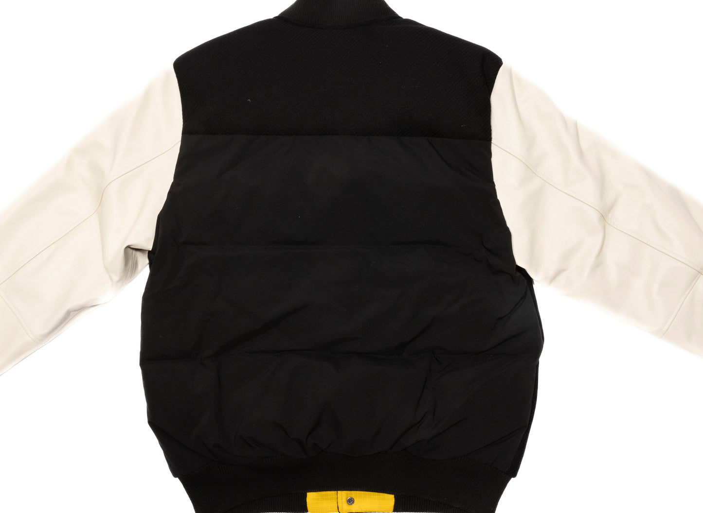 Paper Planes Varsity Jacket in Black