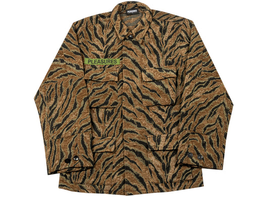 Pleasures Jungle Jacket in Red