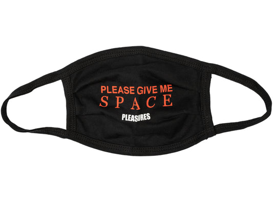 Pleasures Space Face Mask in Black