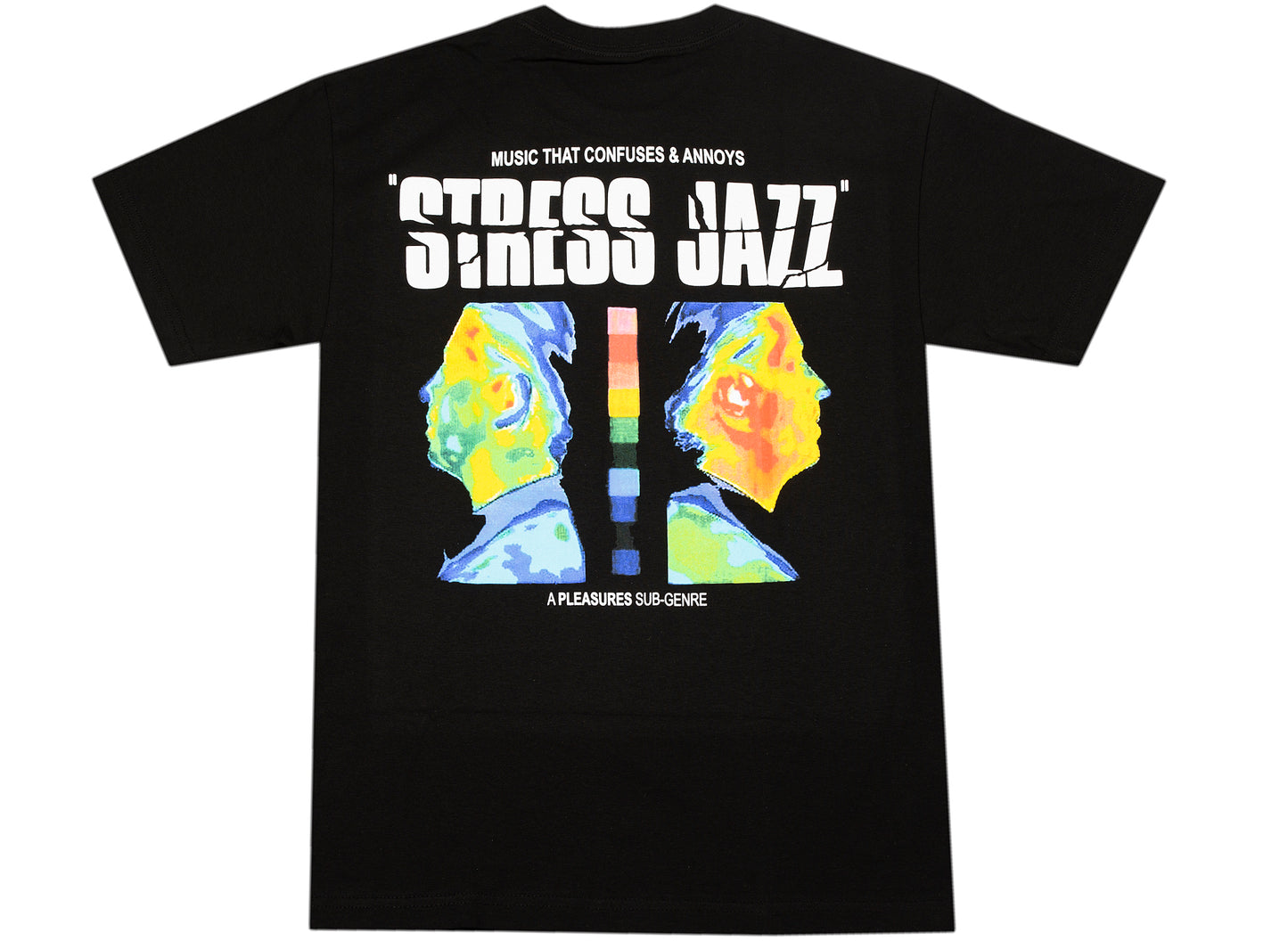 Pleasures Stress Jazz T-Shirt in Black