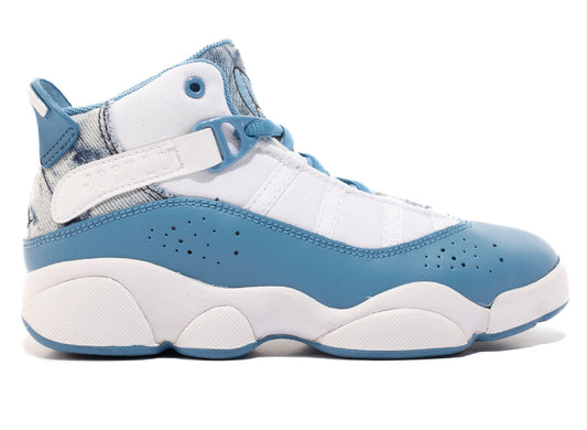 PS Jordan 6 Rings in White / Dutch Blue