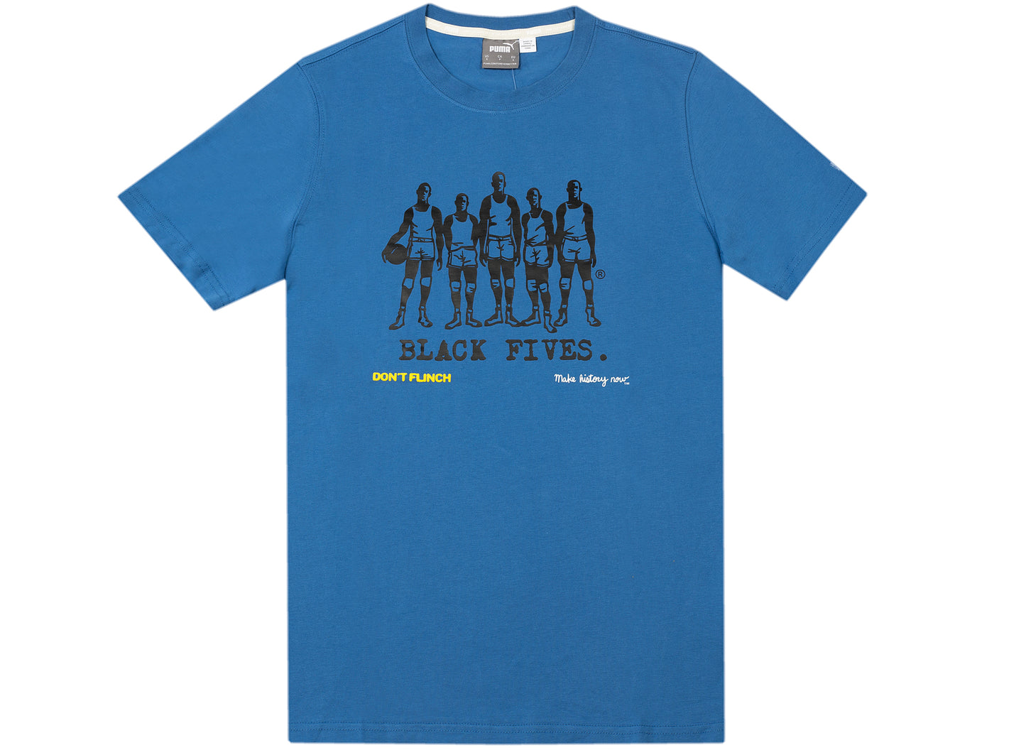 Puma Black Fives S/S Tee in Sapphire