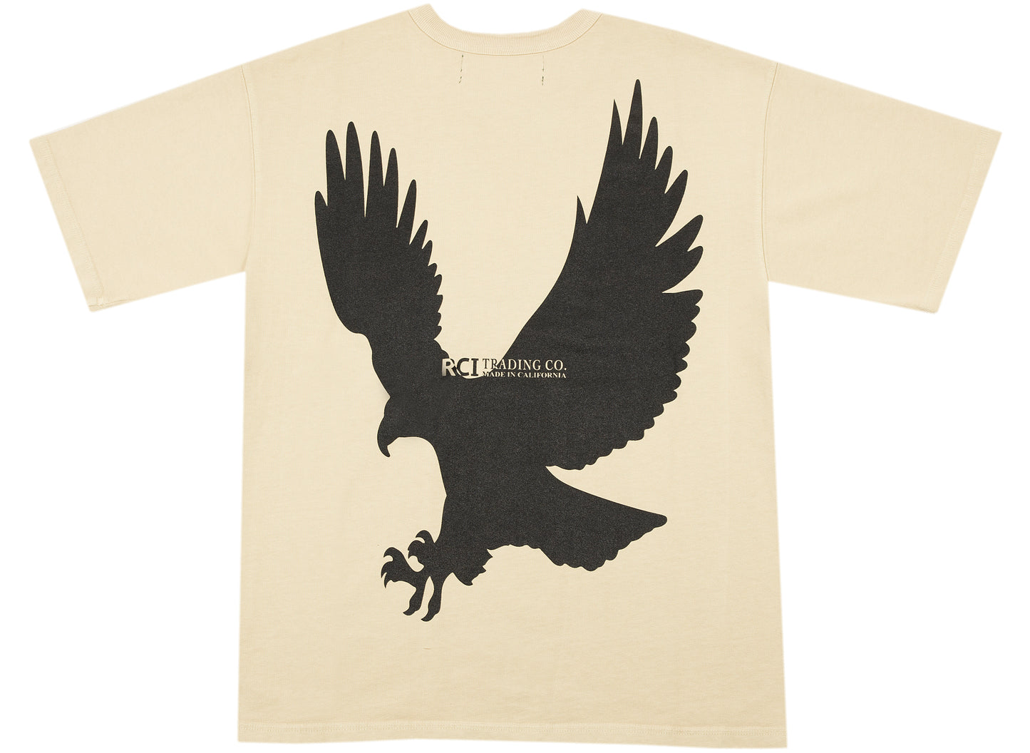 Reese Cooper Eagle of a Different Feather T-Shirt in Khaki
