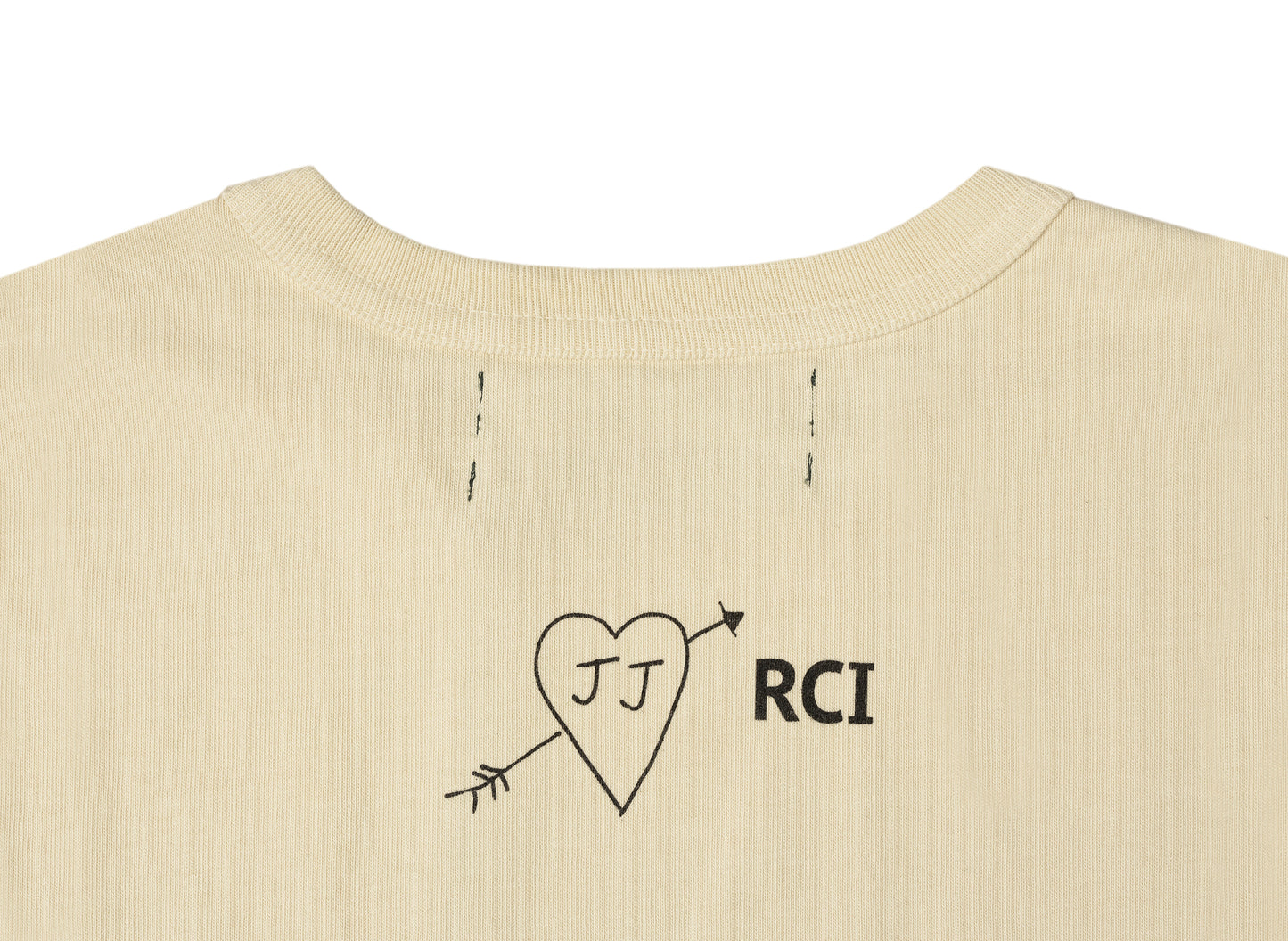 Reese Cooper Juliet Johnstone Collab Tee in Vintage White