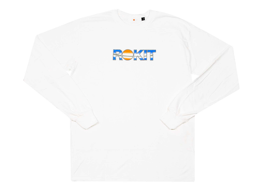 Rokit Ornament Longsleeve in White