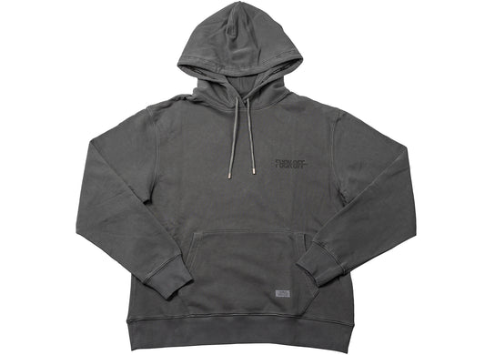 Stampd Fuck Off Drag Hoodie in Steel Grey