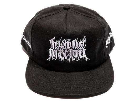 The Hundreds x Harry Potter Not Be Named Snapback in Black