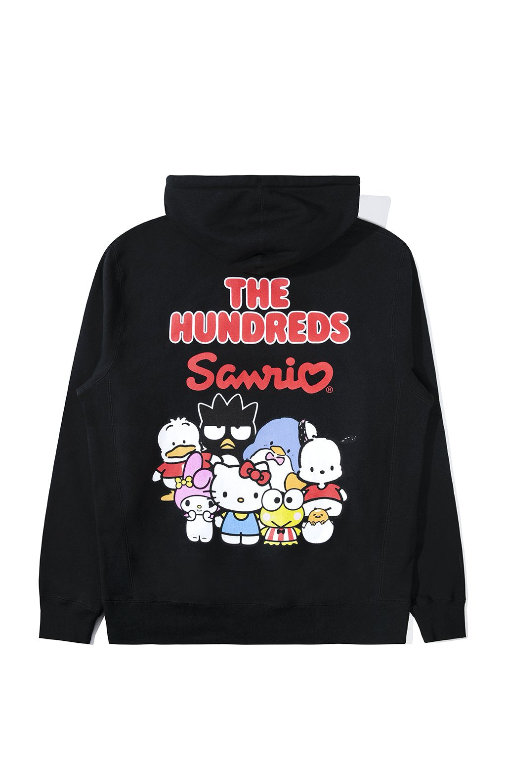 Sudadera The Hundreds x Sanrio Crew en negro