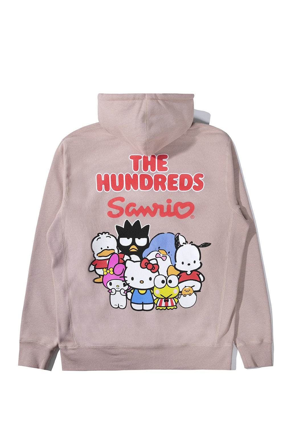 Sudadera de cuello redondo The Hundreds x Sanrio en rosa empolvado
