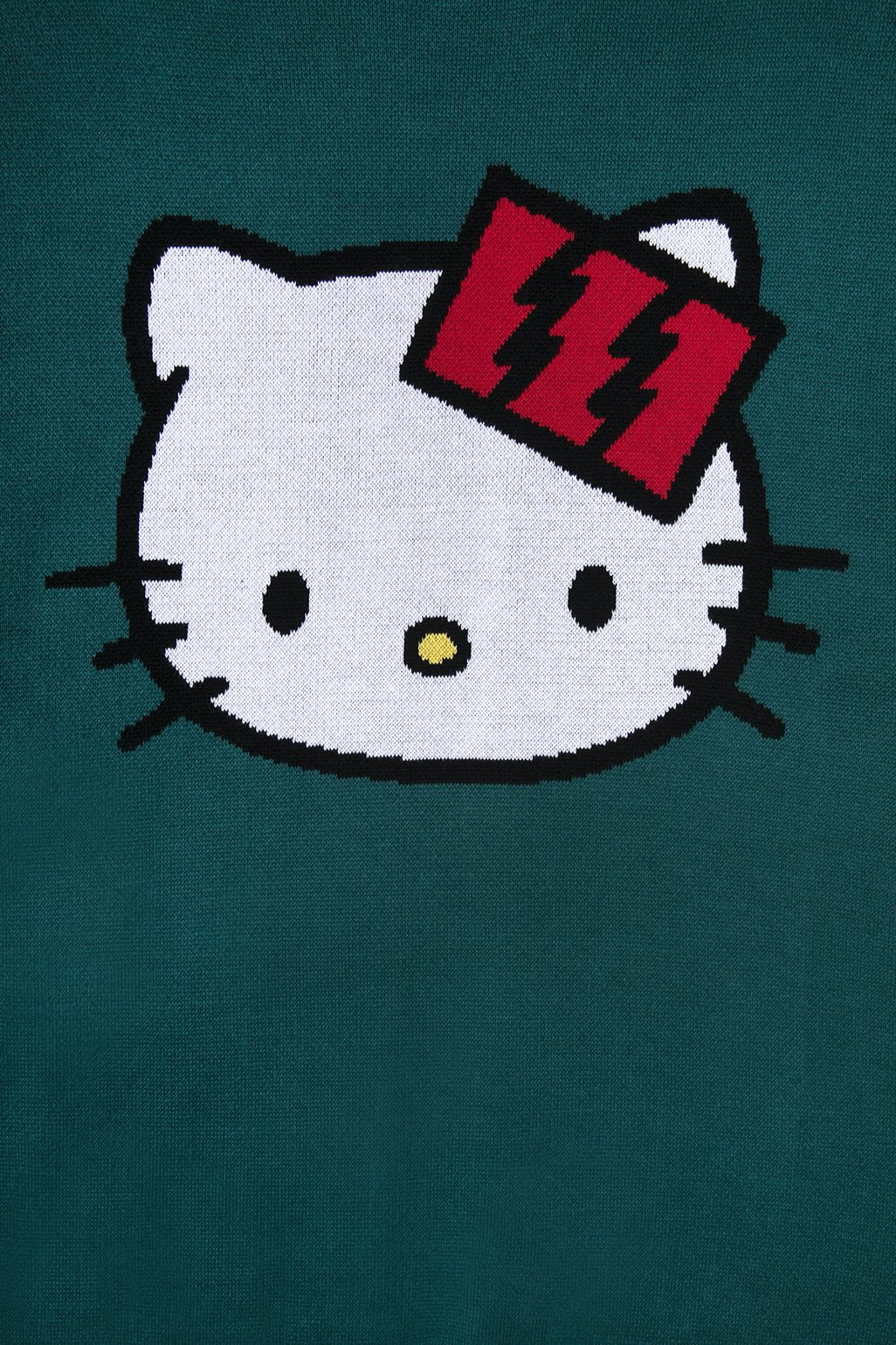 The Hundreds x Sanrio Hello Kitty Pullover in Smaragdgrün