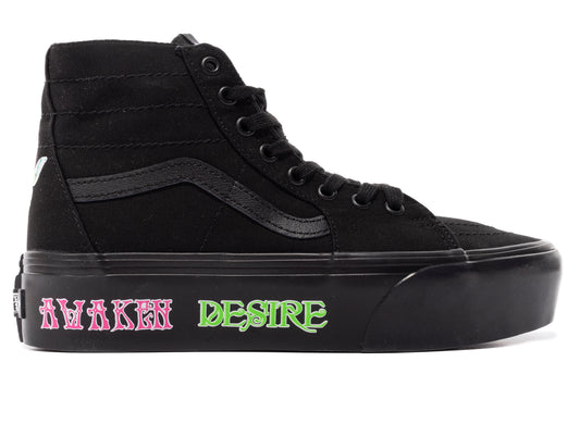 Vans Sk8-Hi Tapered Stackform Morph in Blackout
