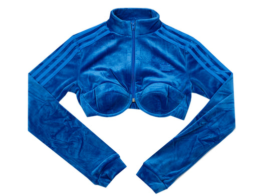 Women's Adidas Jeremy Scott Track Top in Blue