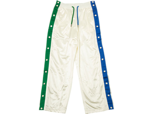 Women's Aleali May x Air Jordan SRT SP Tear Away Pants in Sail / Game Royal / Pine Green