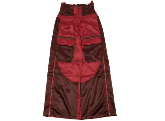 Women's Jordan 23 Engineered Utility Pants in Pomegranate / Mystic Dates