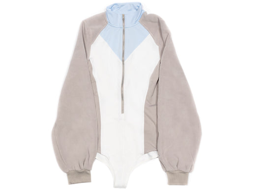Women's Jordan Cozy Girl Top in Summit White / College Grey / Celestine Blue