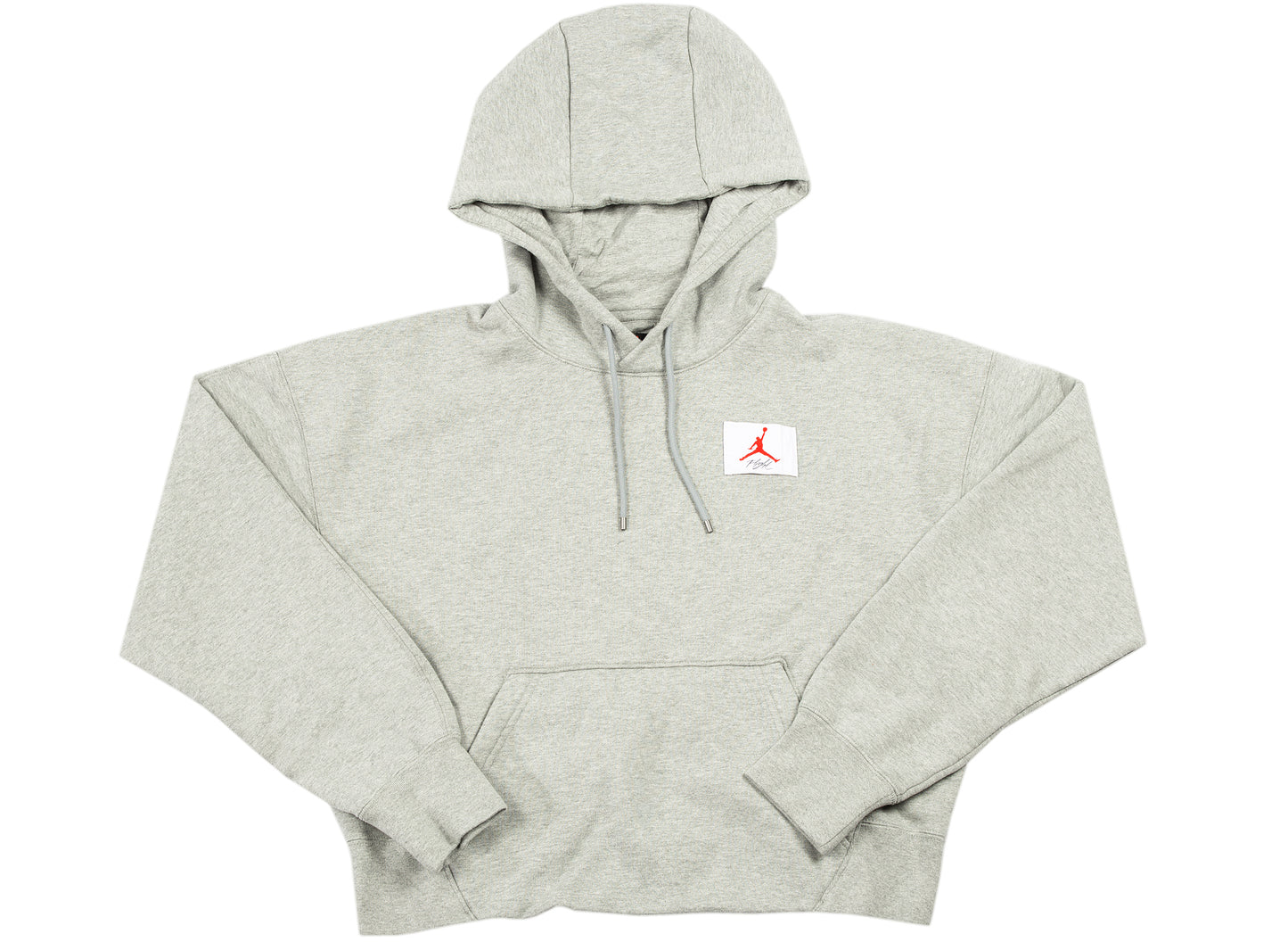 Jordan Flight Fleece Kapuzenpullover für Damen in Grau