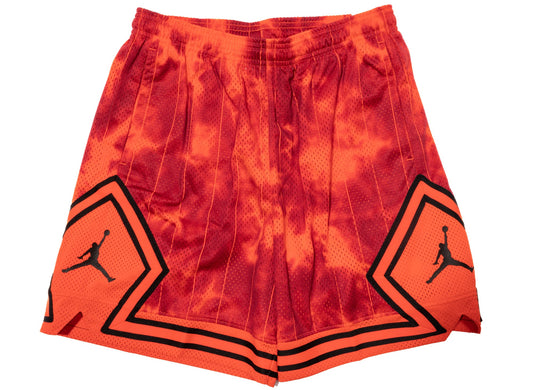 Women's Jordan (Her)itage Diamond Core Shorts in Bright Crimson / Black