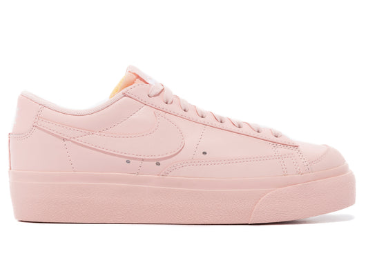 Women's Nike Blazer Low Platform in Atmosphere / Black / Team Orange