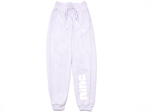 Women's Nike Optimism Fleece Pants in Pure Violet