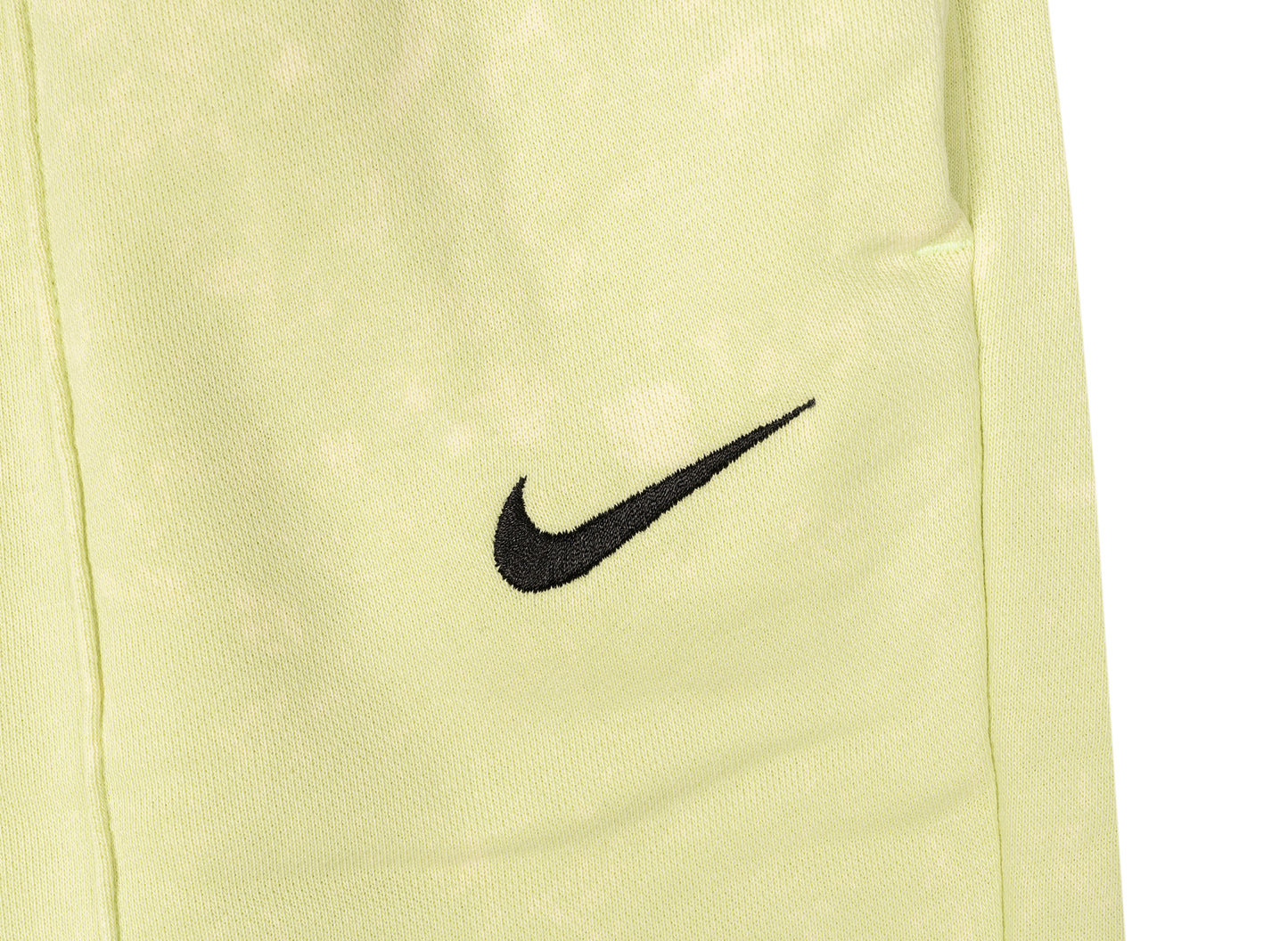 Women's Nike Sportswear Essentials Collection Washed Pants in Light Liquid Lime / Black