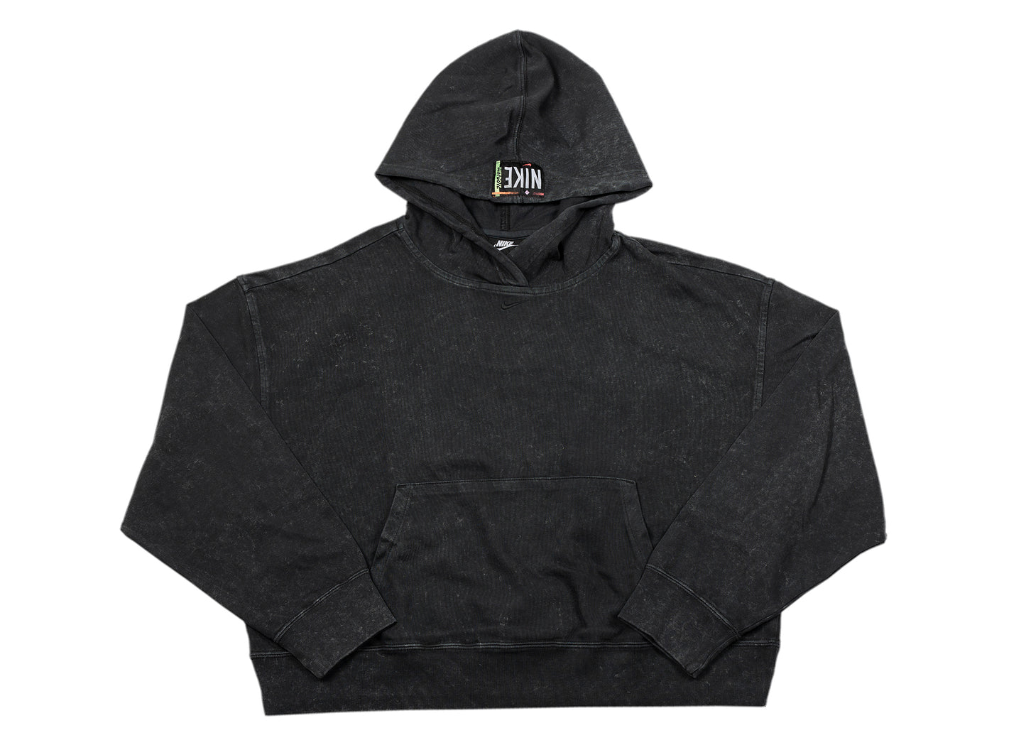Nike Sportswear Wash Hoodie für Damen in Schwarz