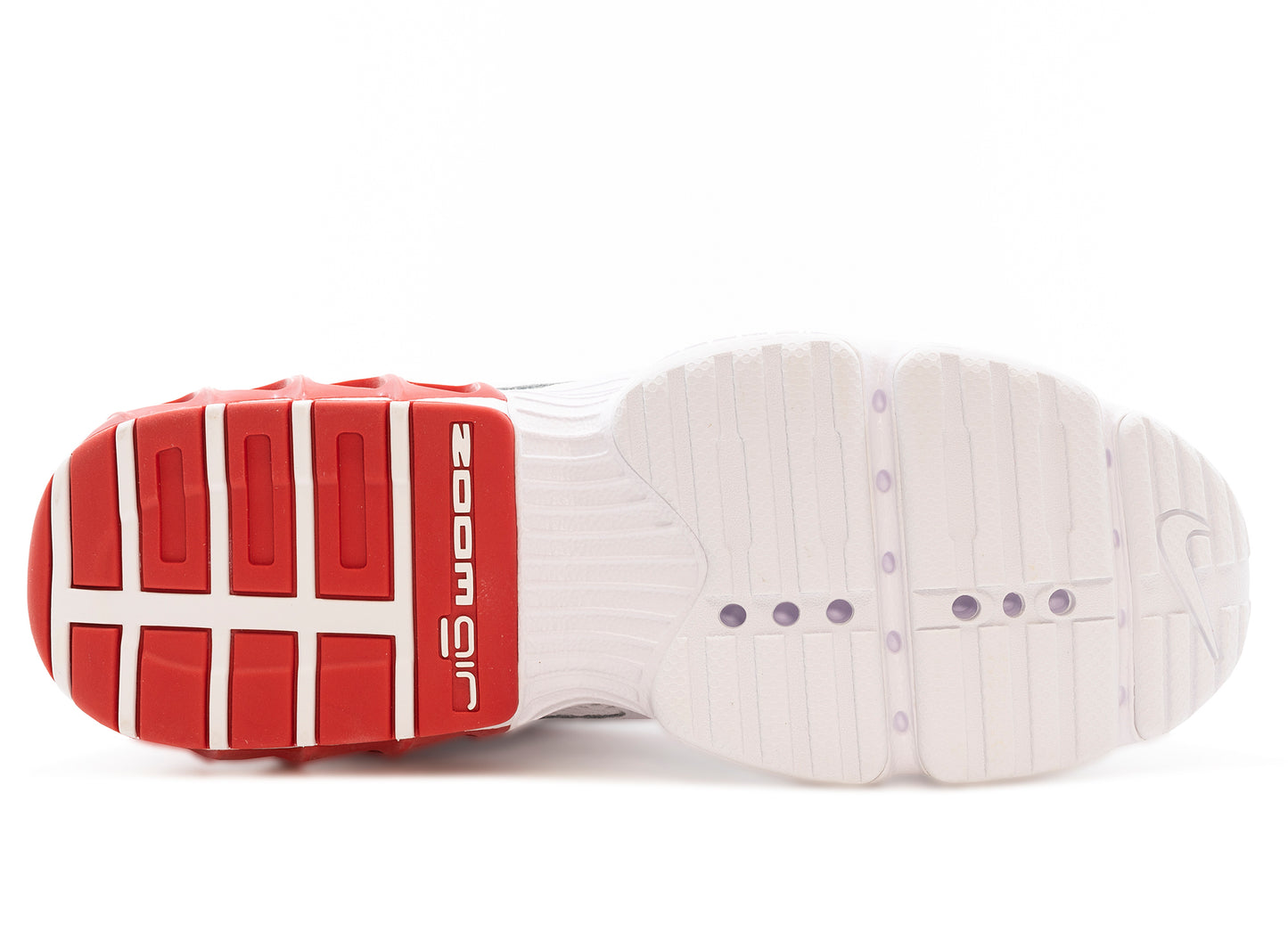 Women's Nike Zoom Air Fire in White / University Red / Metallic Silver