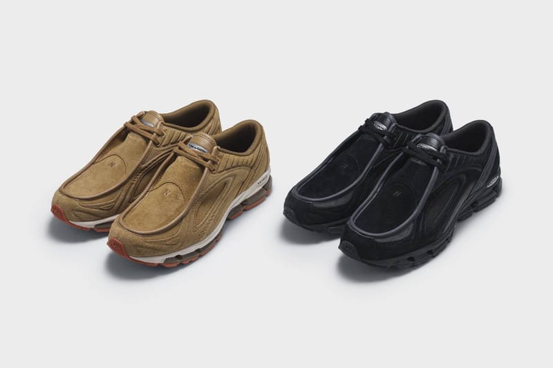 COMME des GARCONS HOMME x New Balance 1890A in Tan and Black, photo via Hypebeast Japan