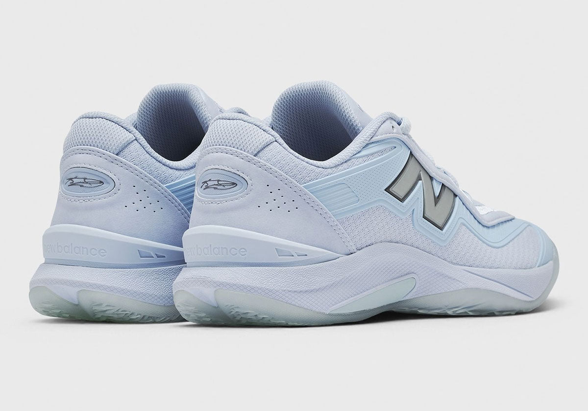 New Balance Kawhi V Oxford Blue UKLS1MN heel and side view